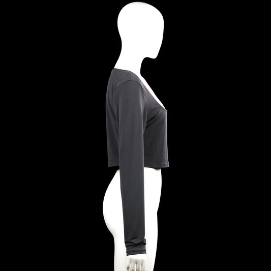 Long-sleeve top - Black - Size XL