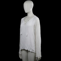 Blouse - White - Size L