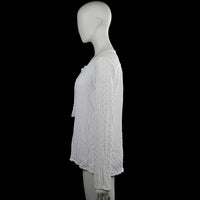 Blouse - White - Size L