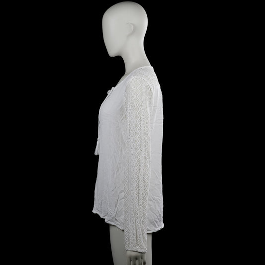Blouse - White - Size L