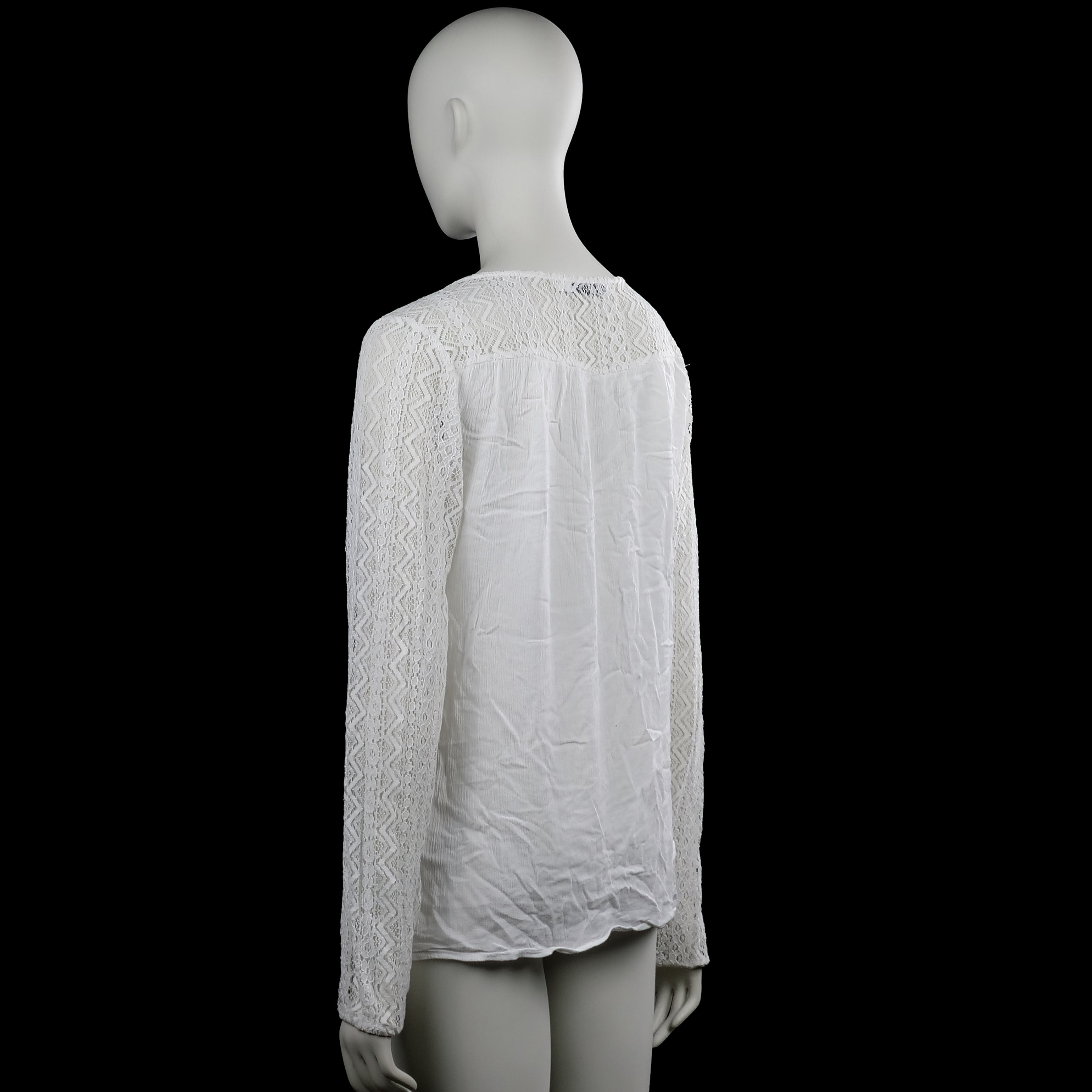 Blouse - White - Size L