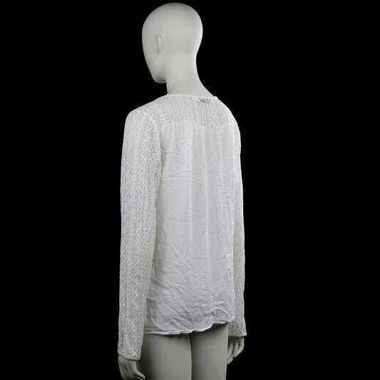 Blouse - White - Size L