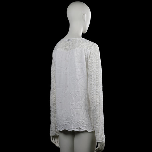 Blouse - White - Size L