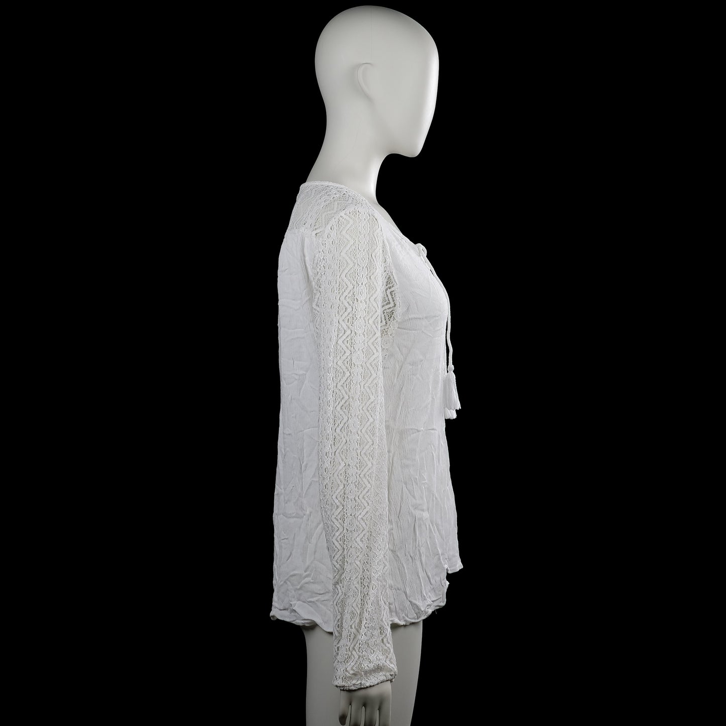 Blouse - White - Size L