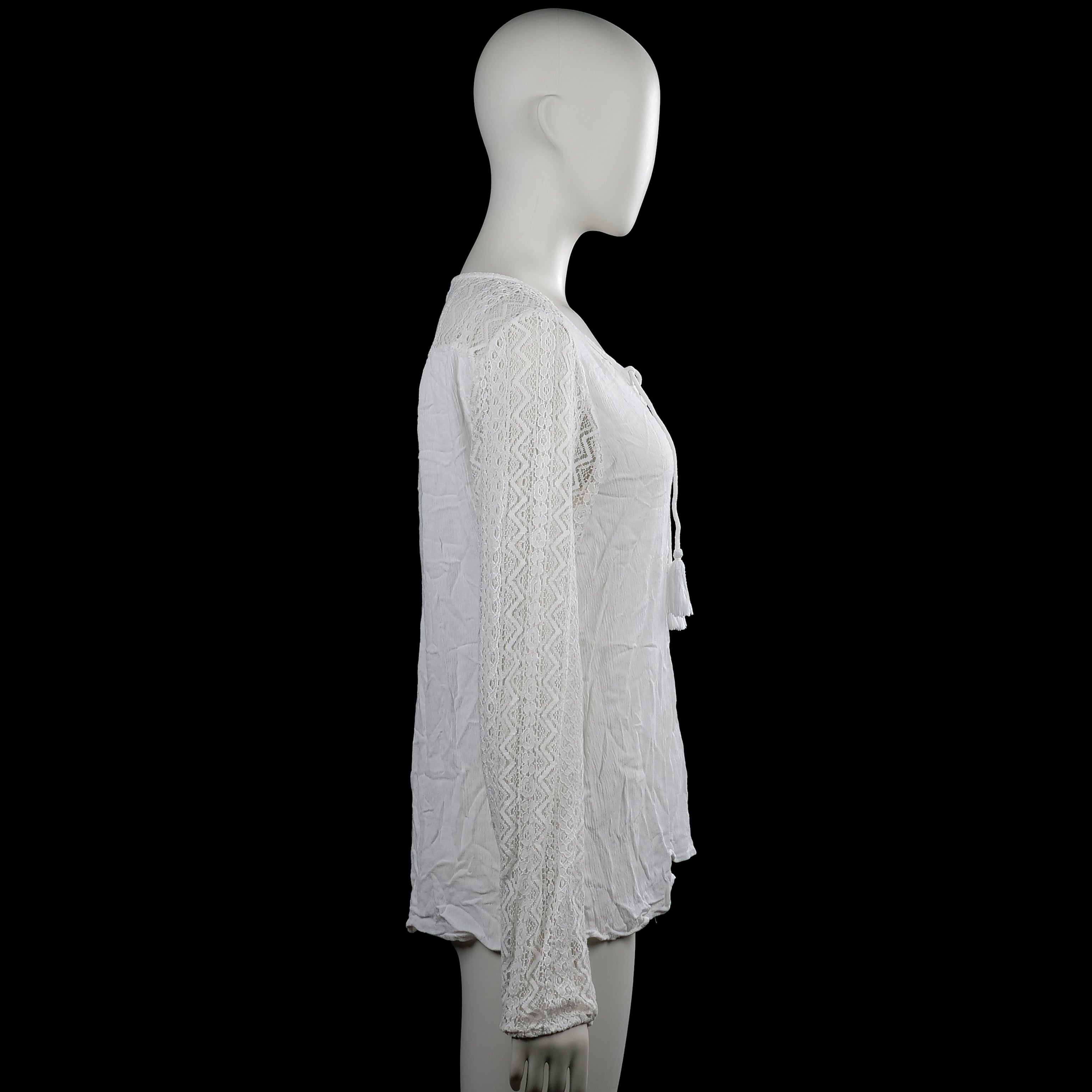 Blouse - White - Size L