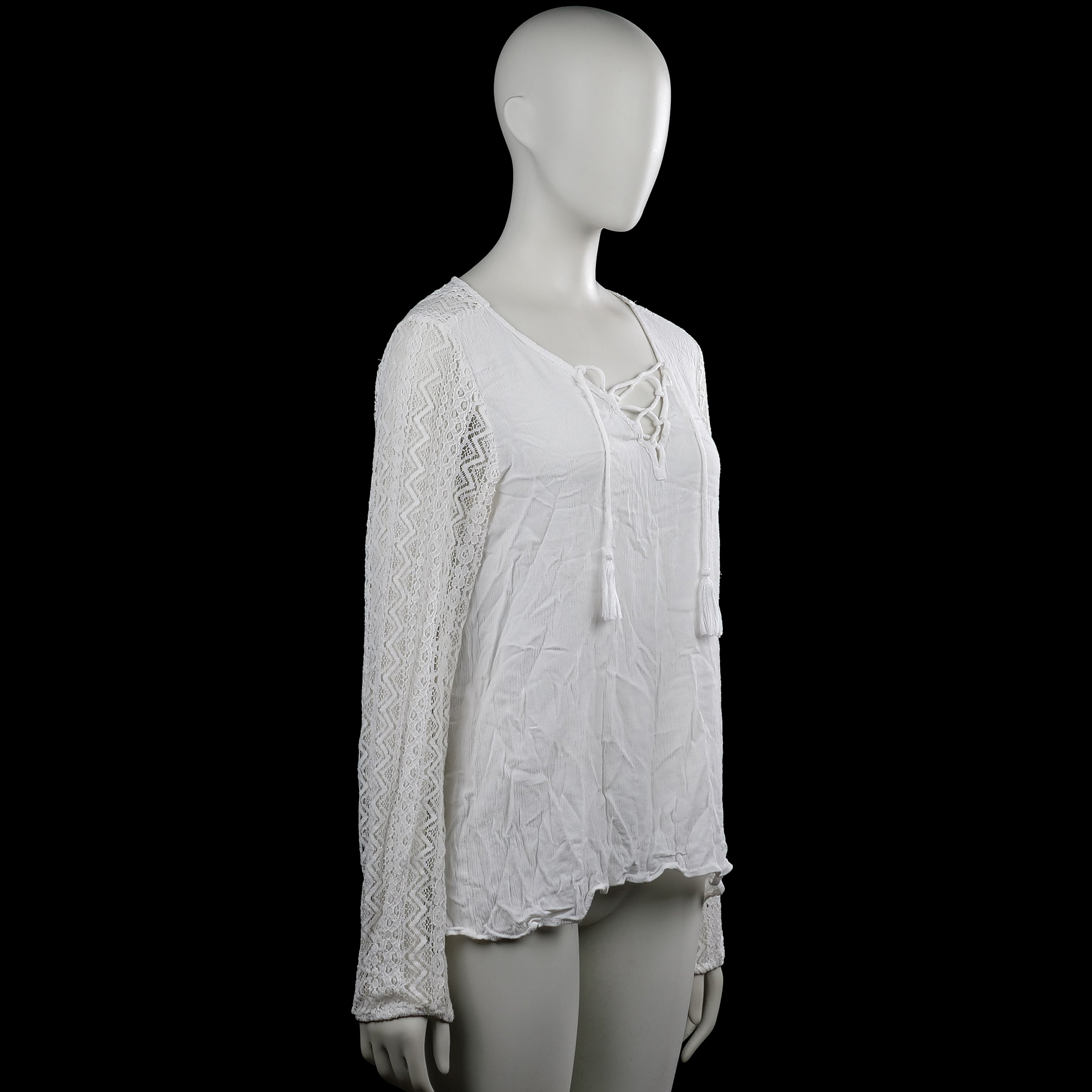 Blouse - White - Size L