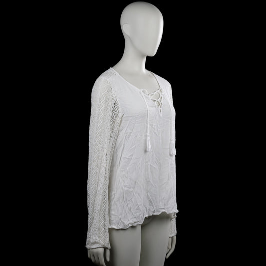 Blouse - White - Size L