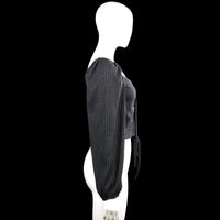 Long-sleeve top - Charcoal - Size M