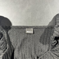 Long-sleeve top - Charcoal - Size M