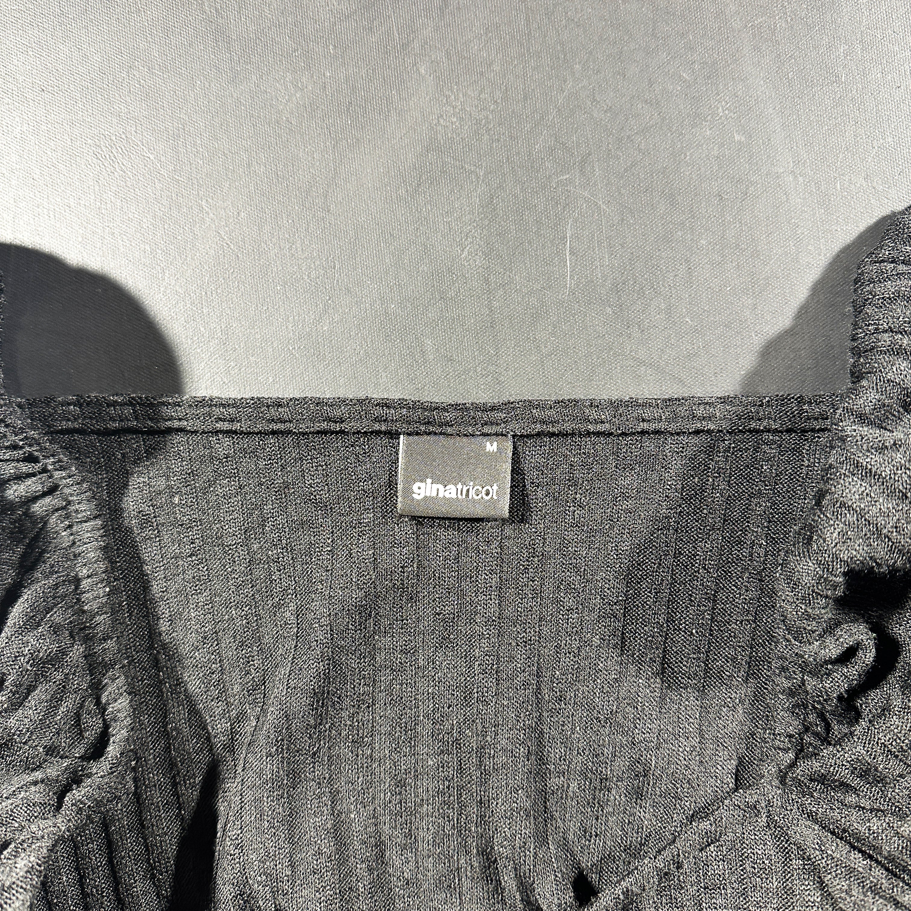 Long-sleeve top - Charcoal - Size M