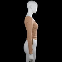 Long-sleeve top - Camel - Size S