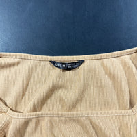 Long-sleeve top - Camel - Size S