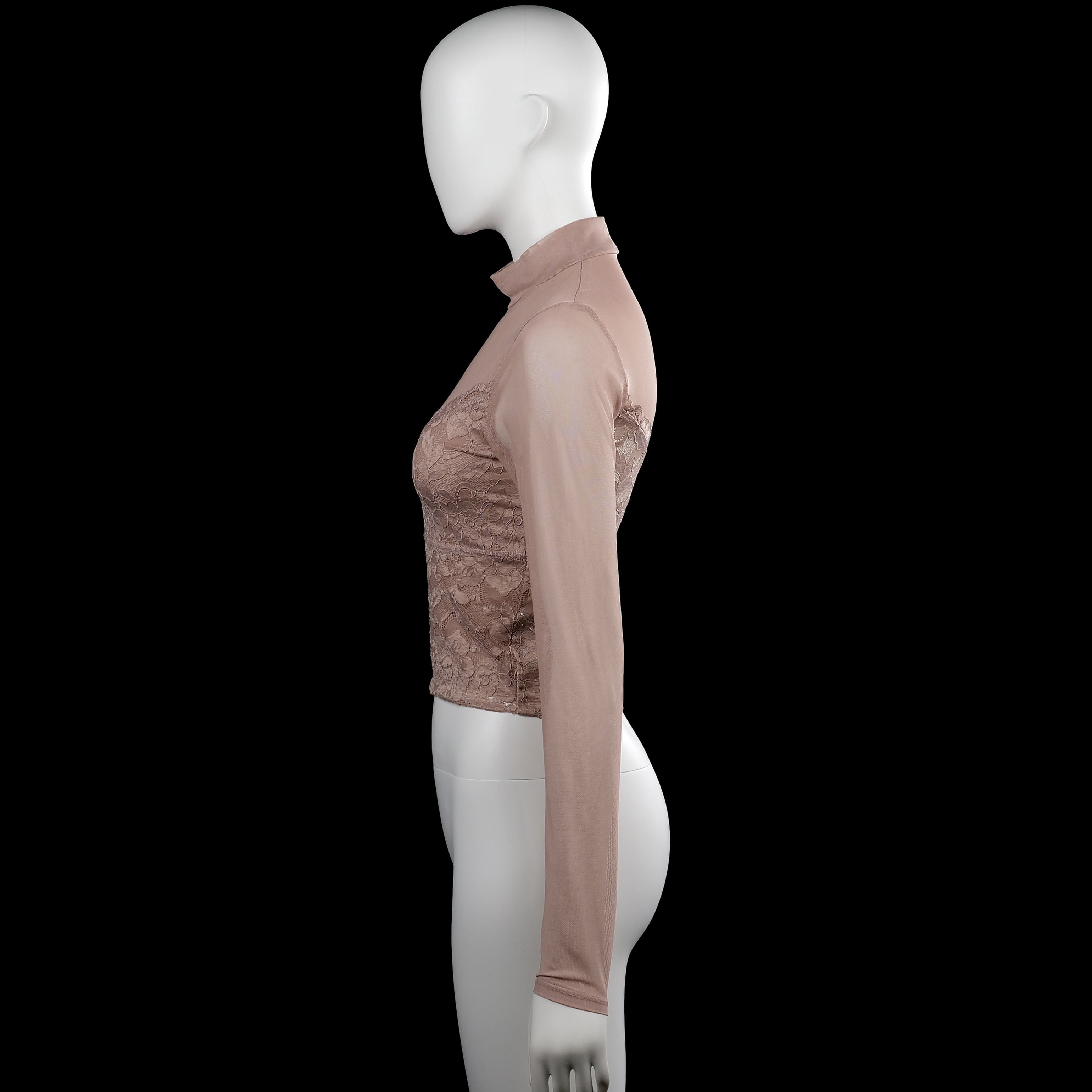 Turtleneck - Taupe - Size S