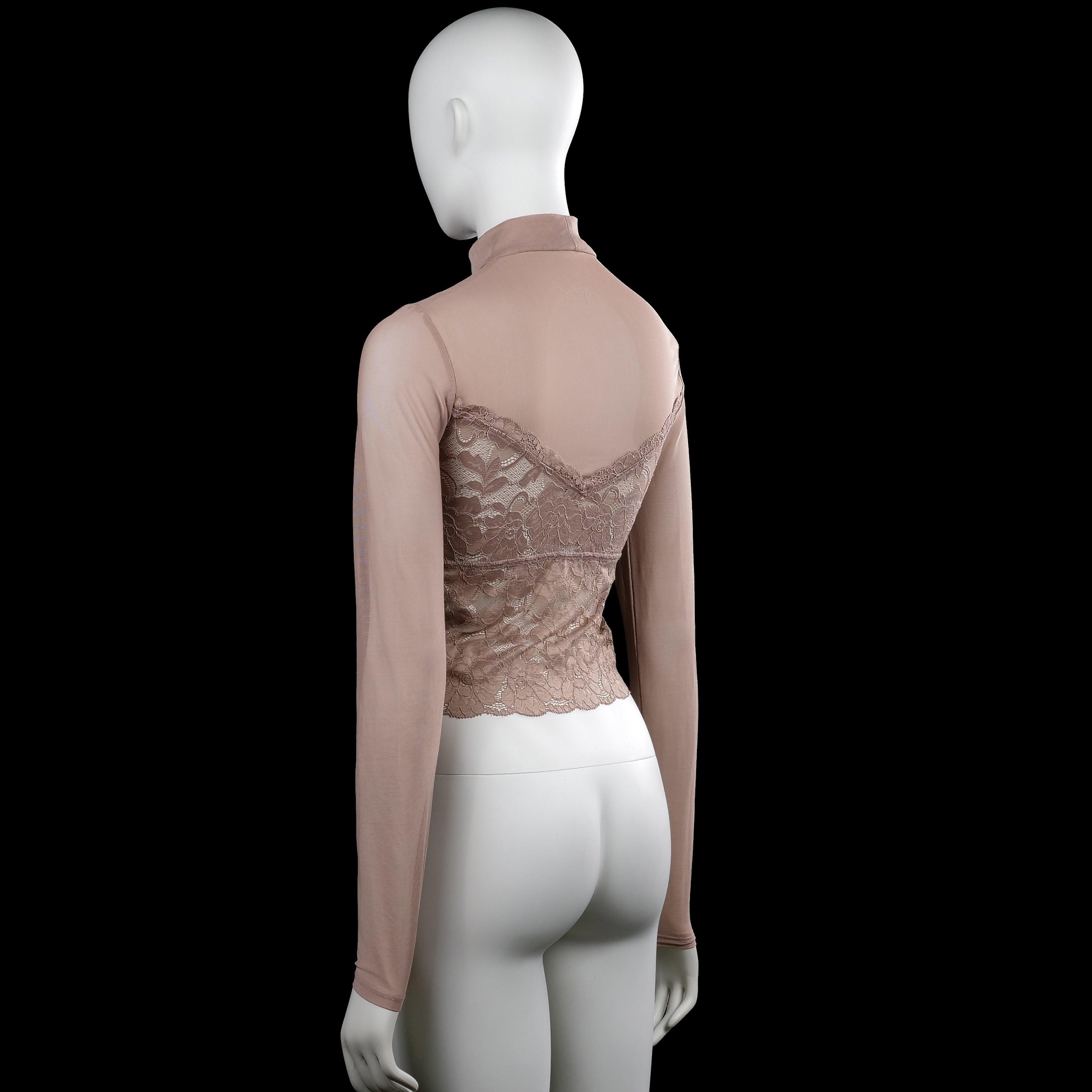 Turtleneck - Taupe - Size S