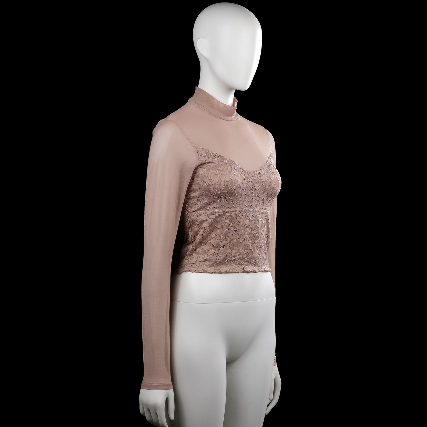 Turtleneck - Taupe - Size S