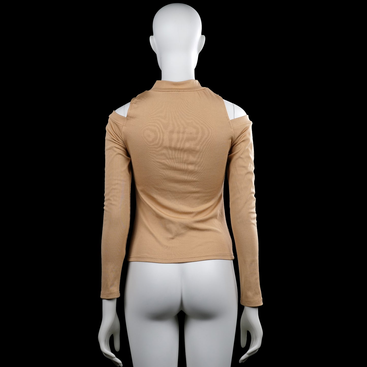 Long-sleeve top - Camel - Size S