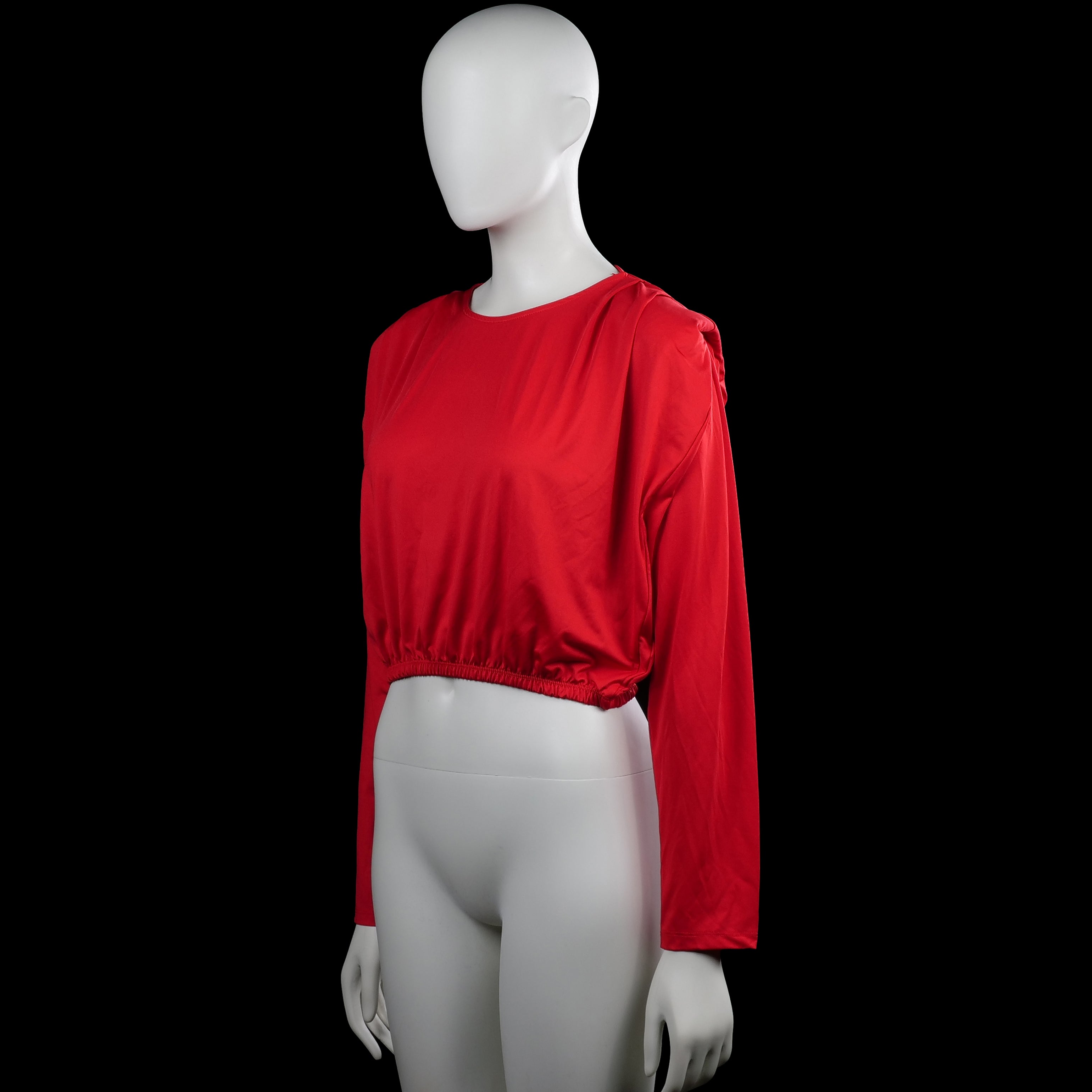 Long-sleeve top - Red - Size S