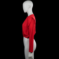 Long-sleeve top - Red - Size S