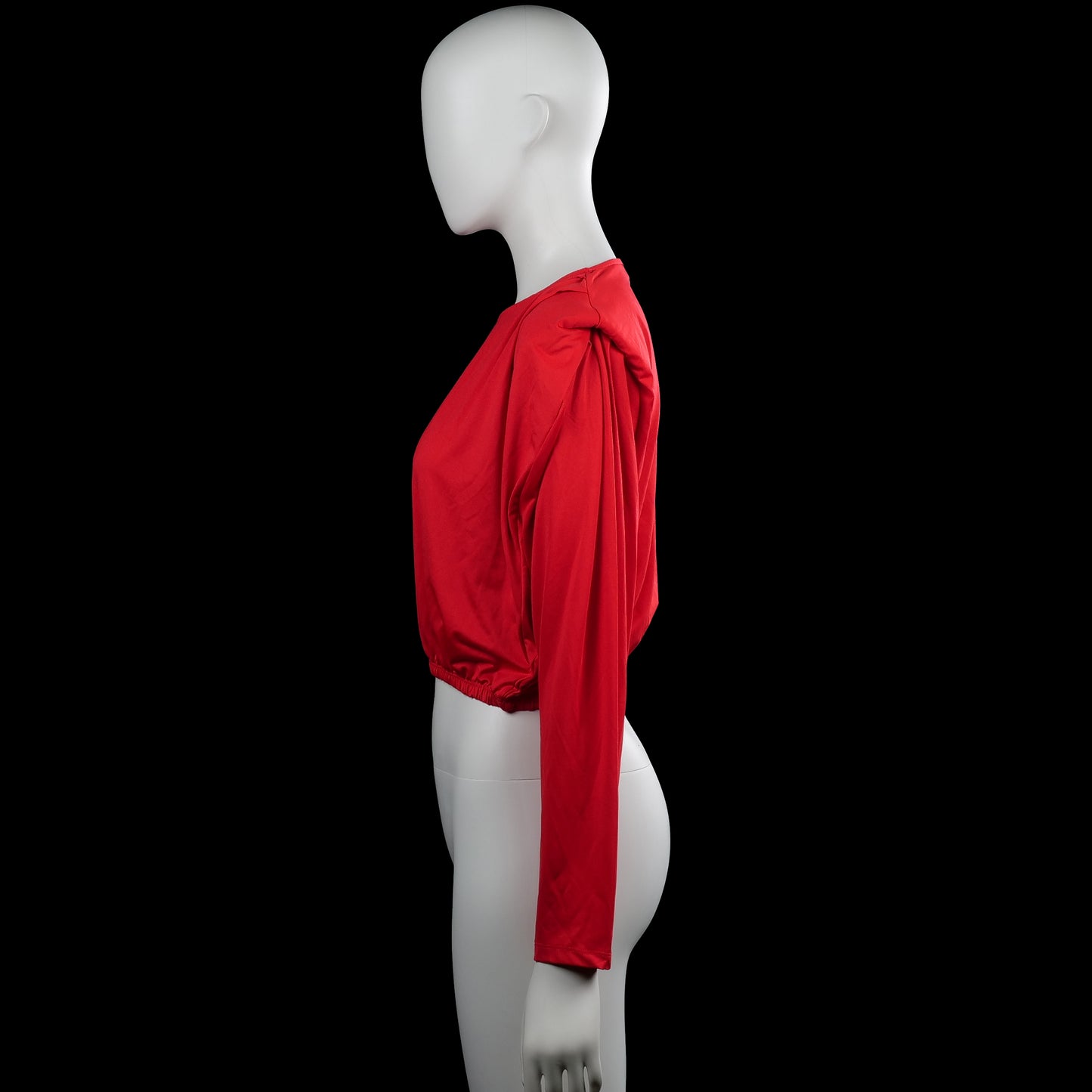 Long-sleeve top - Red - Size S