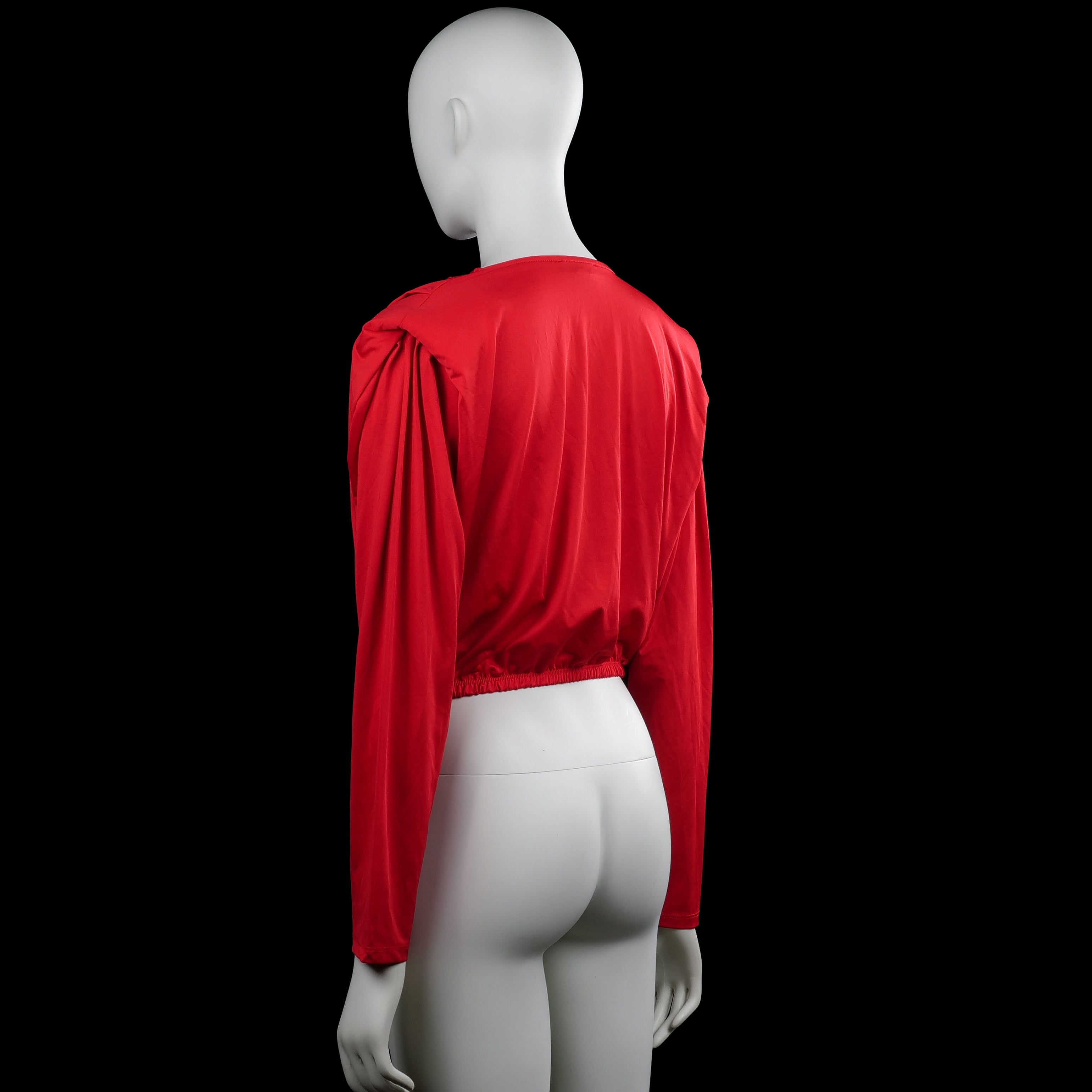 Long-sleeve top - Red - Size S