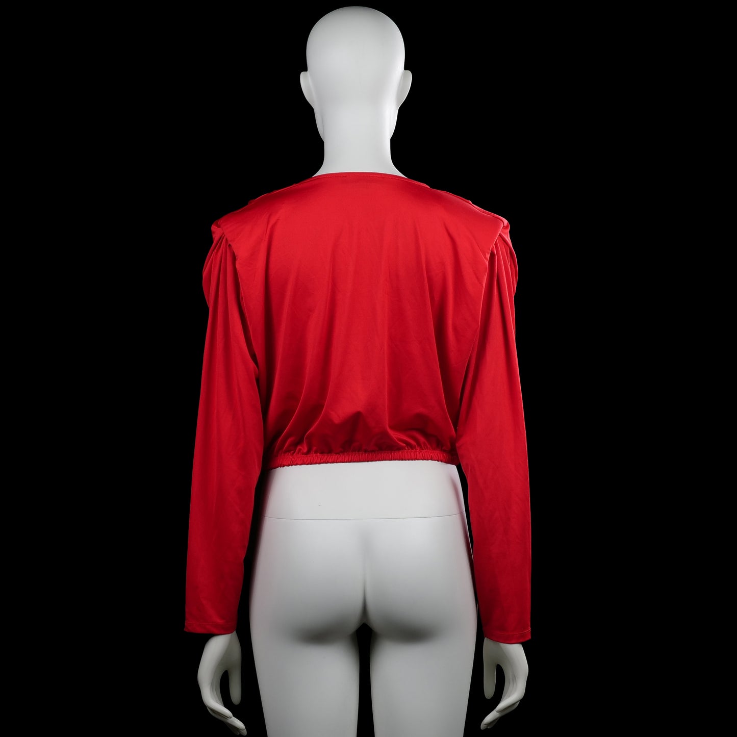 Long-sleeve top - Red - Size S