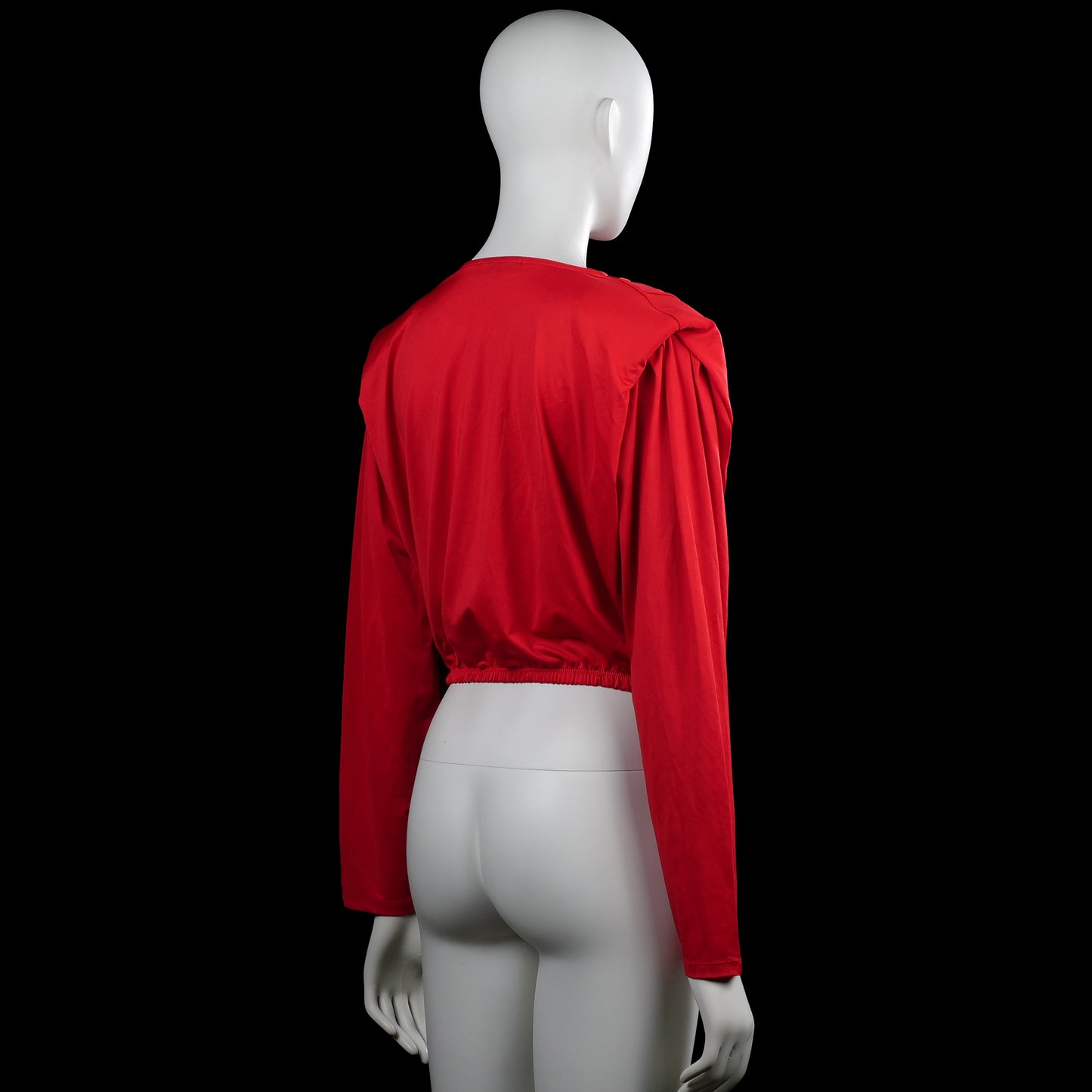 Long-sleeve top - Red - Size S