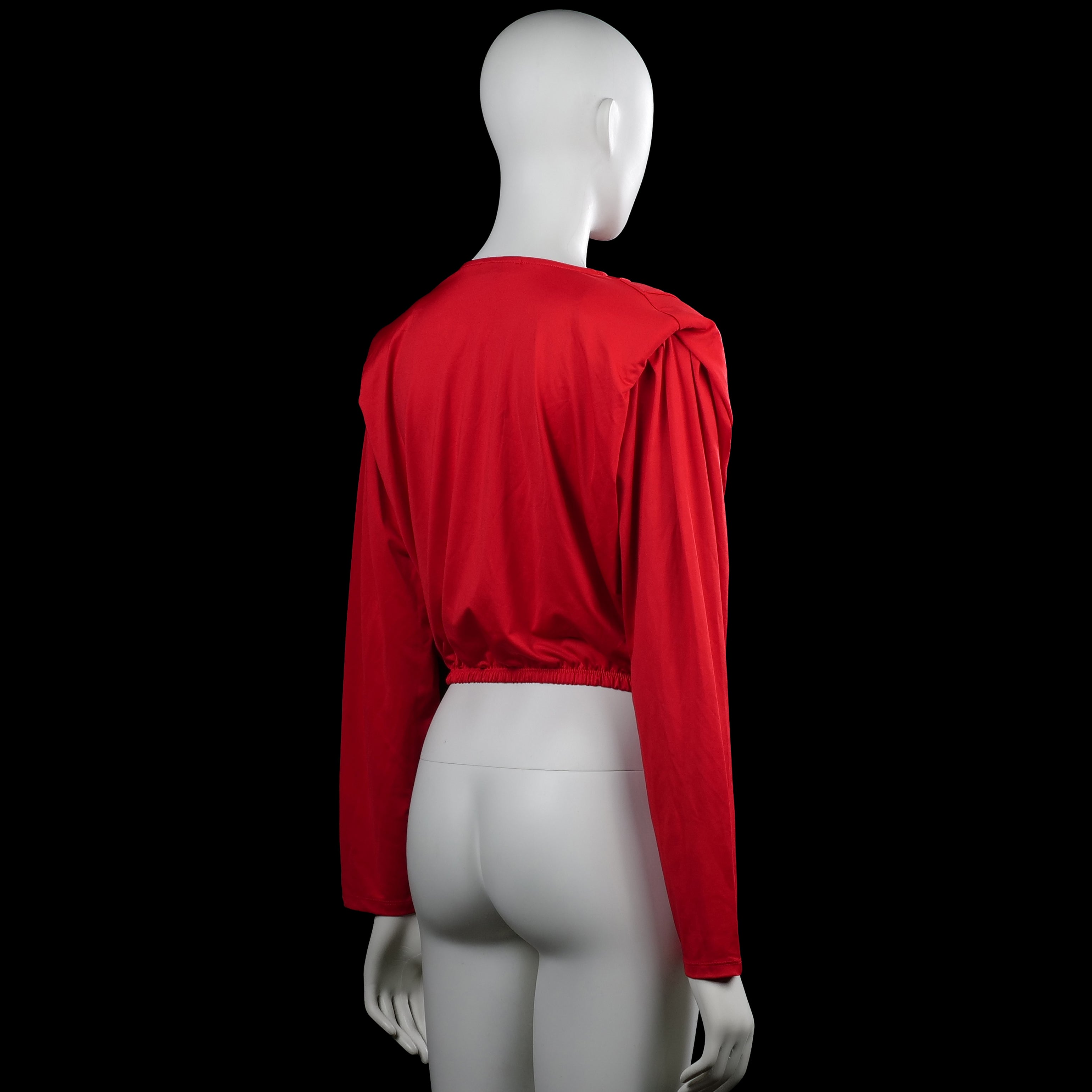 Long-sleeve top - Red - Size S