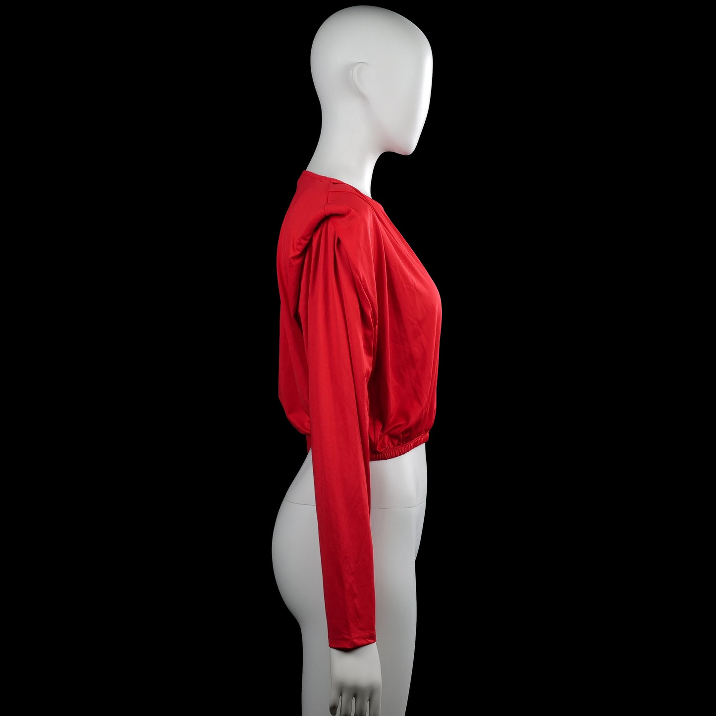 Long-sleeve top - Red - Size S