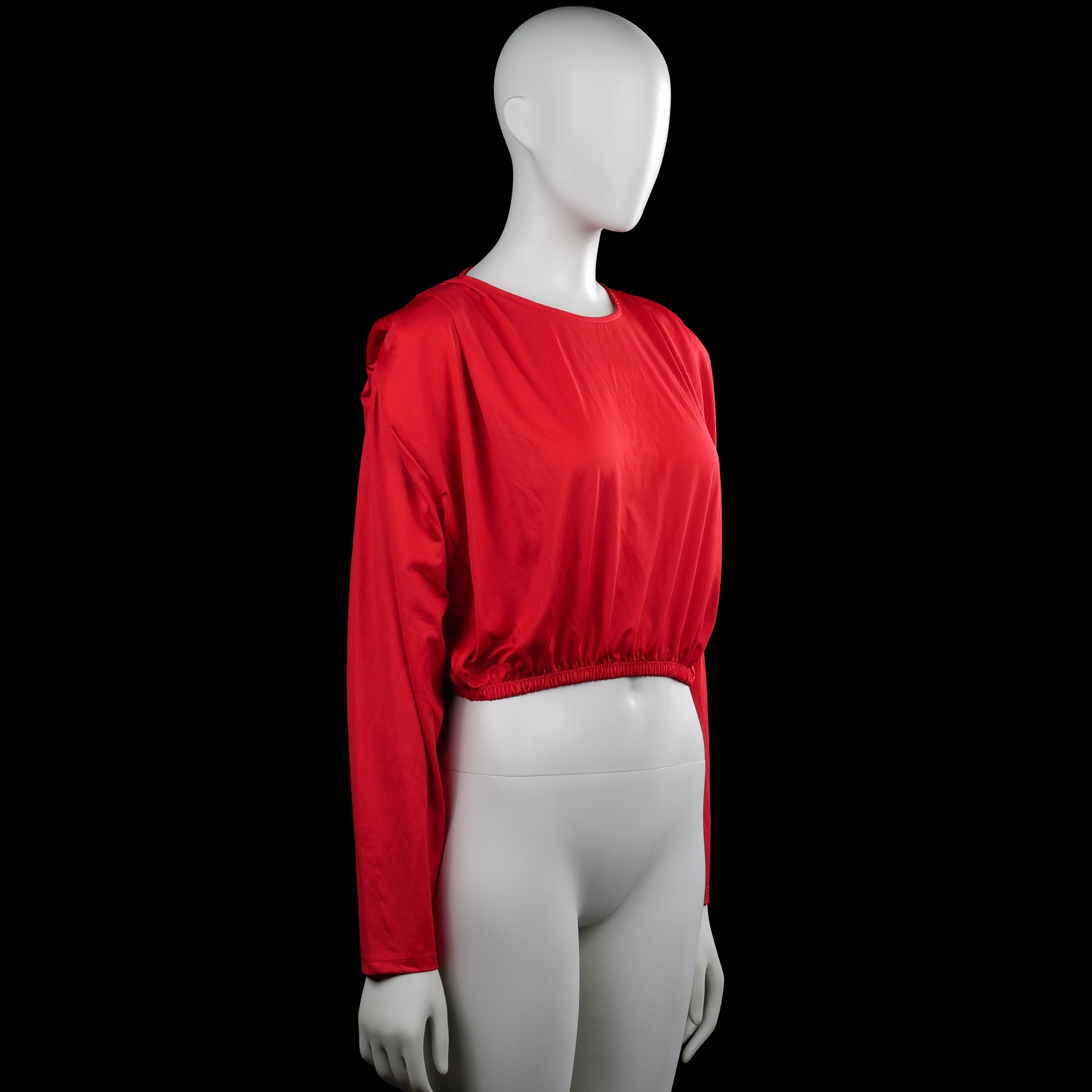 Long-sleeve top - Red - Size S