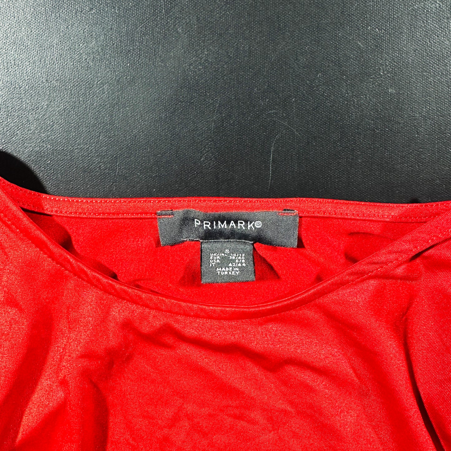 Long-sleeve top - Red - Size S