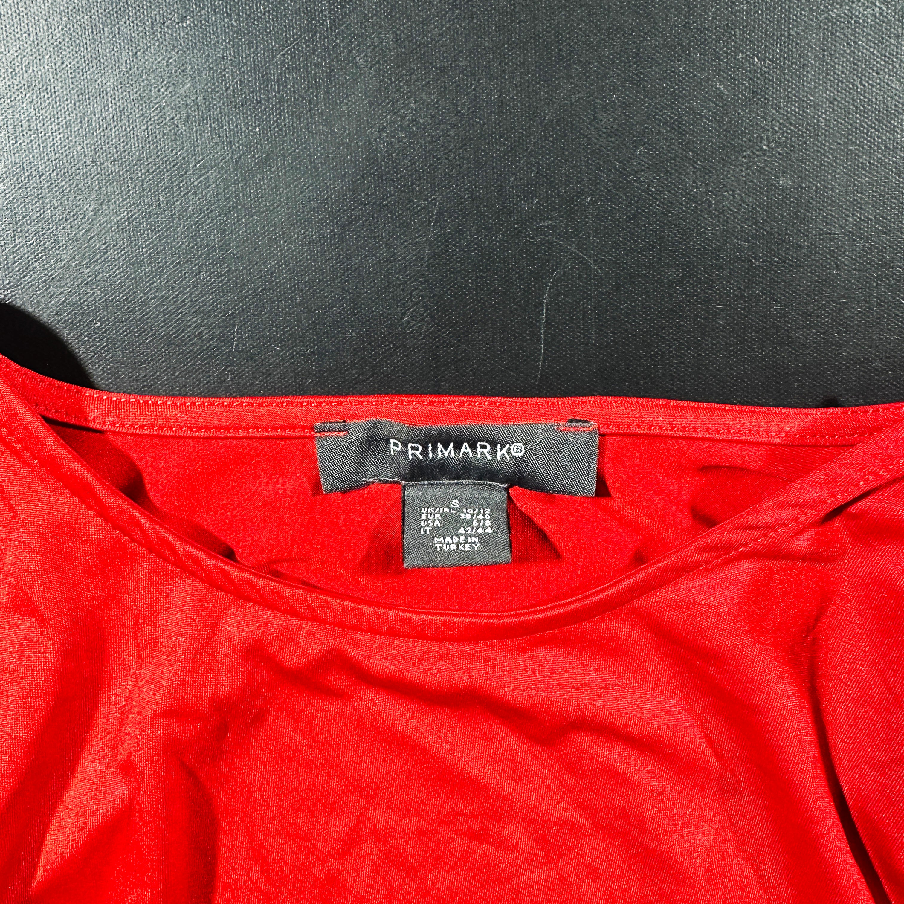 Long-sleeve top - Red - Size S