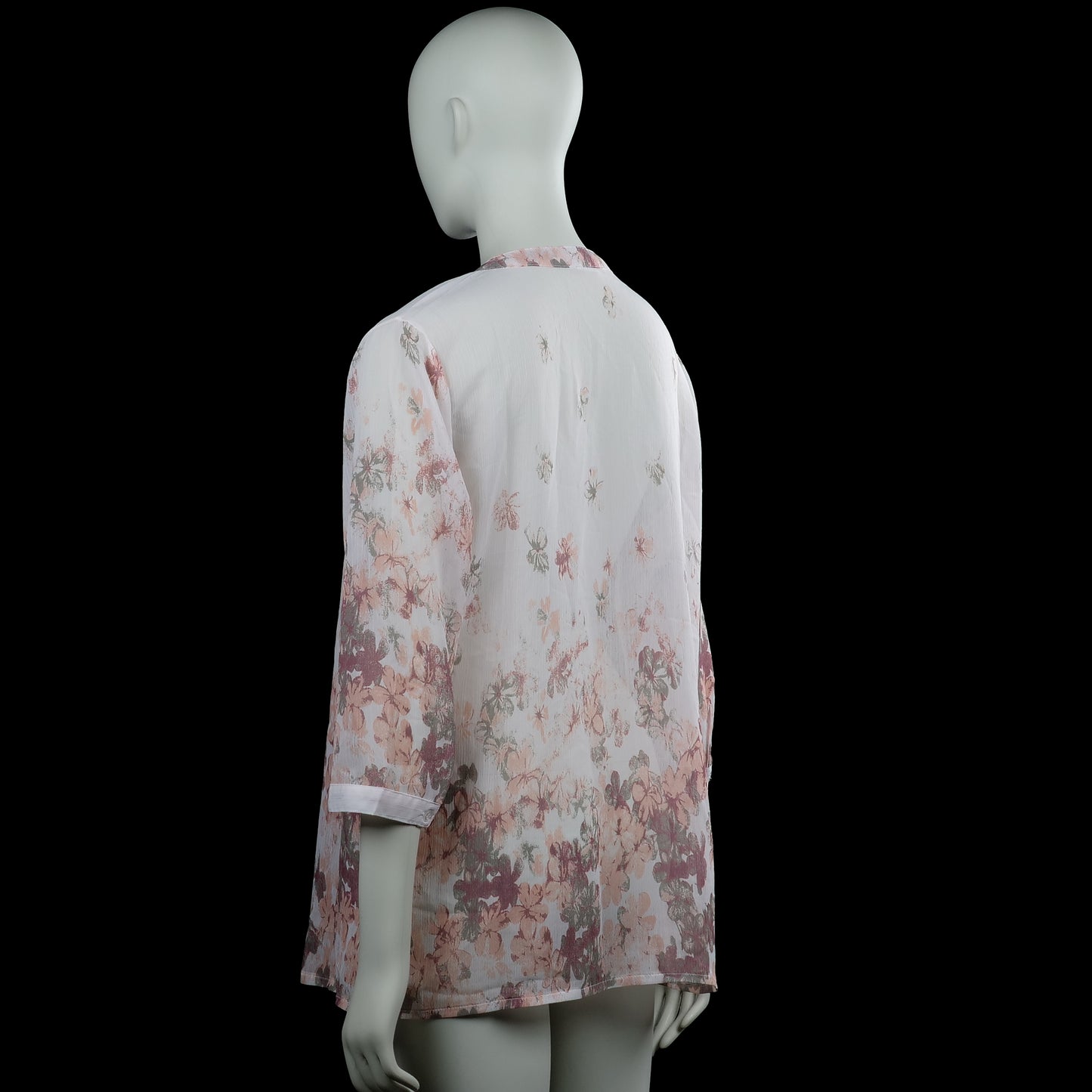 Tunic - White & Pink - Size 40
