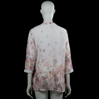 Tunic - White & Pink - Size 40