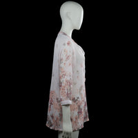 Tunic - White & Pink - Size 40