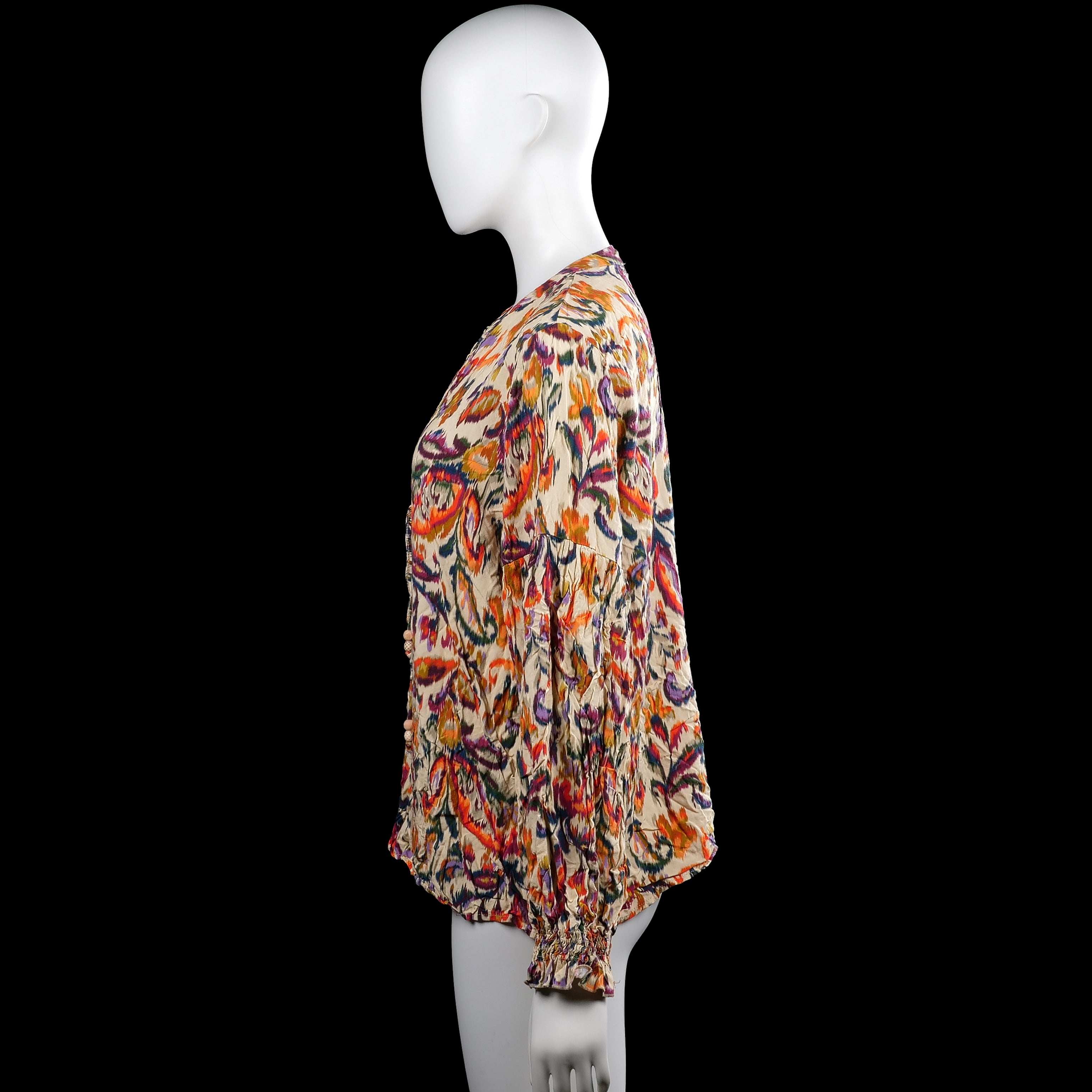 Blouse - Multicolored - Size XL