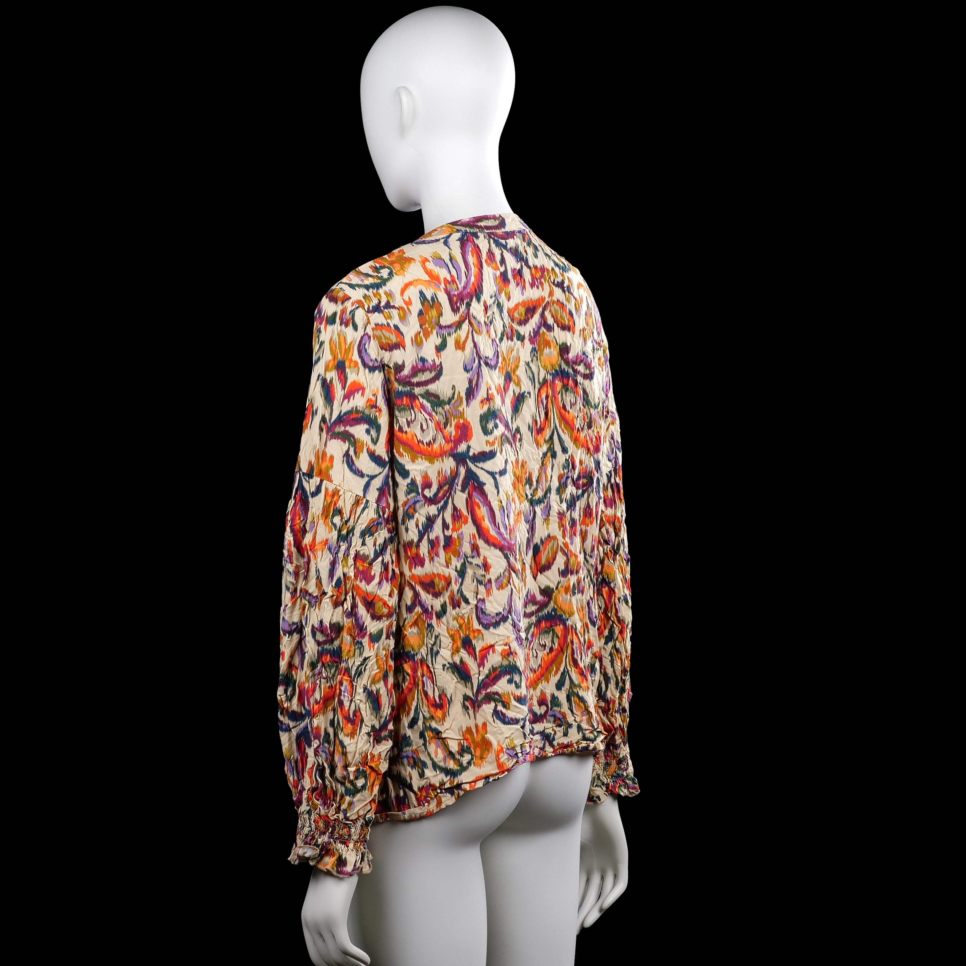 Blouse - Multicolored - Size XL