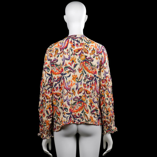 Blouse - Multicolored - Size XL