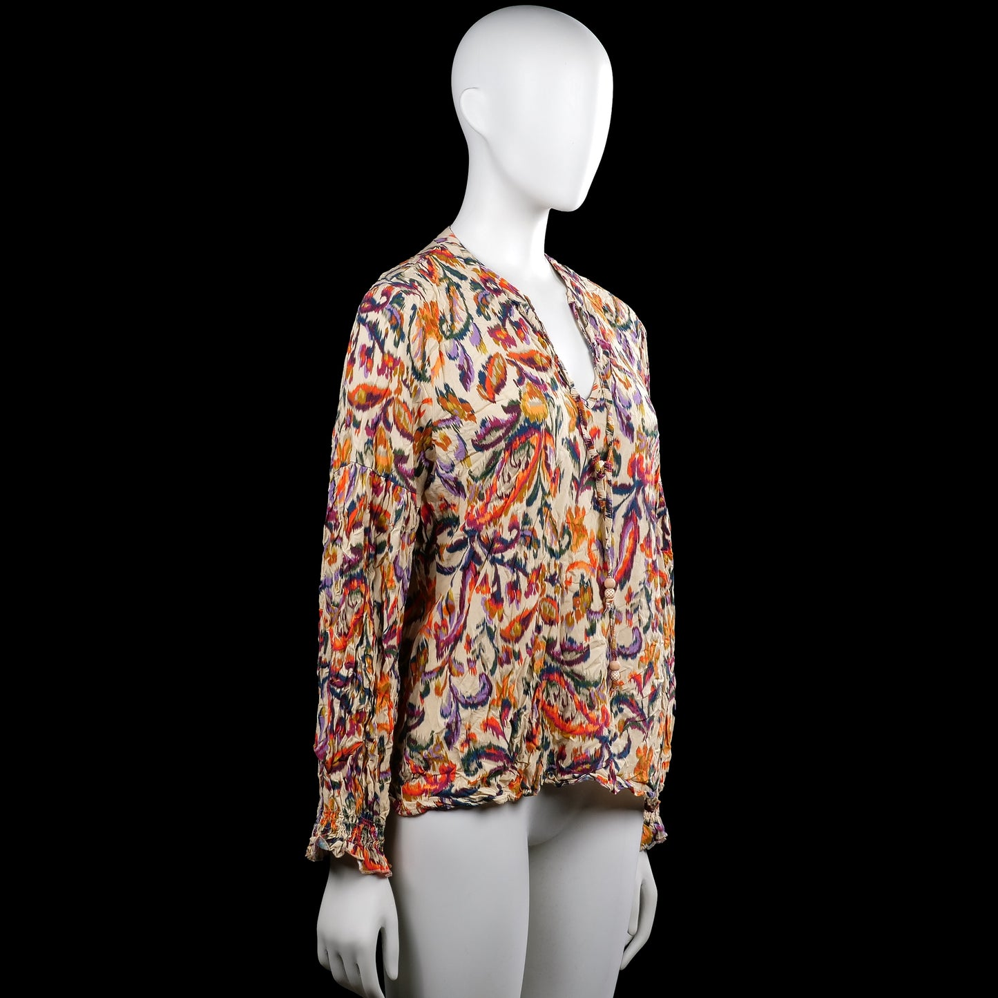 Blouse - Multicolored - Size XL