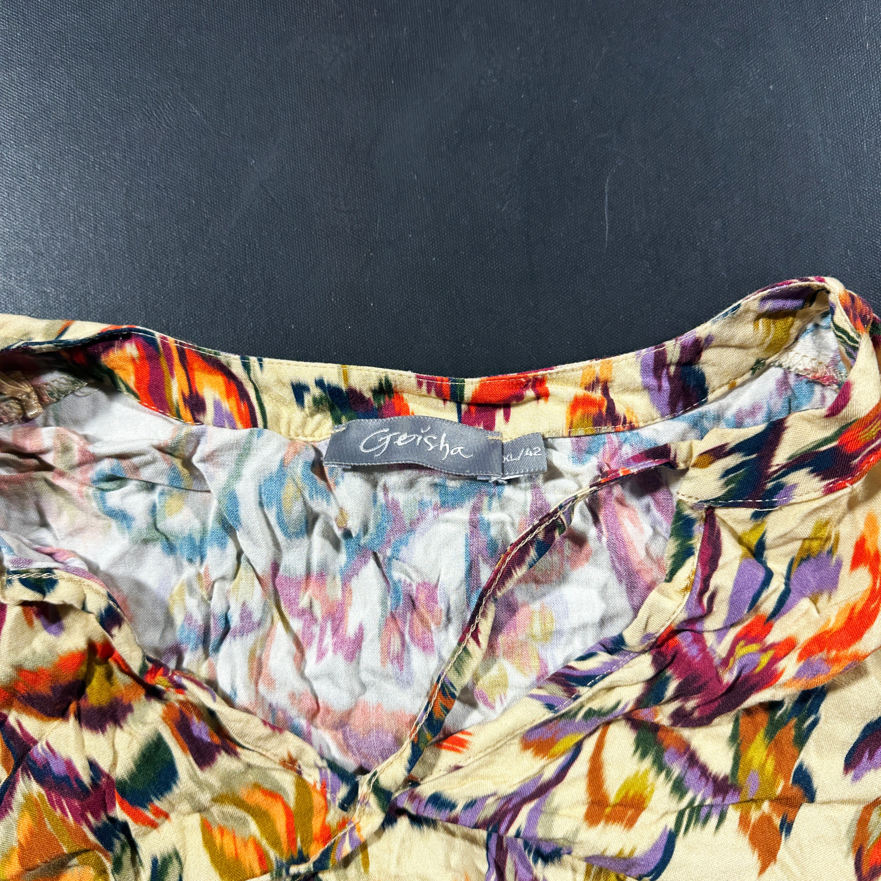 Blouse - Multicolored - Size XL