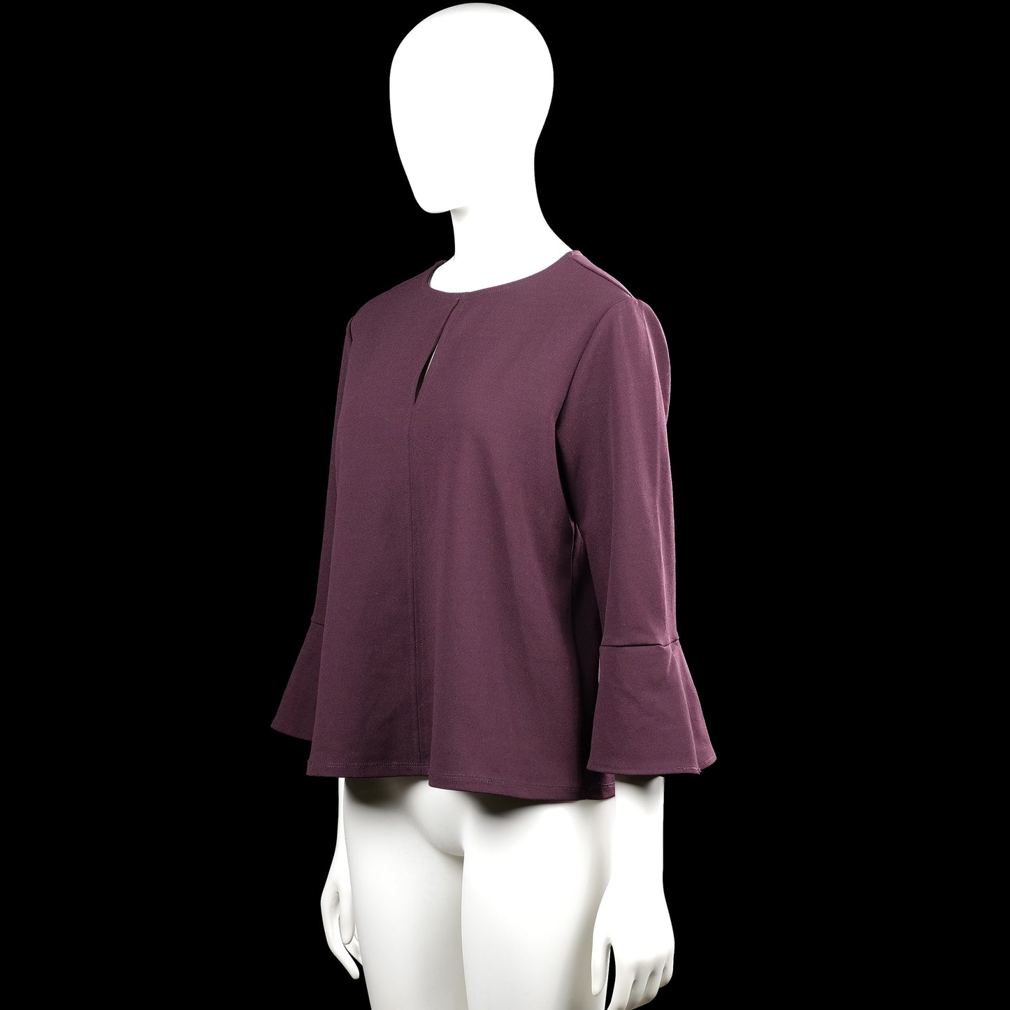 Long-sleeve top - Purple - Size S