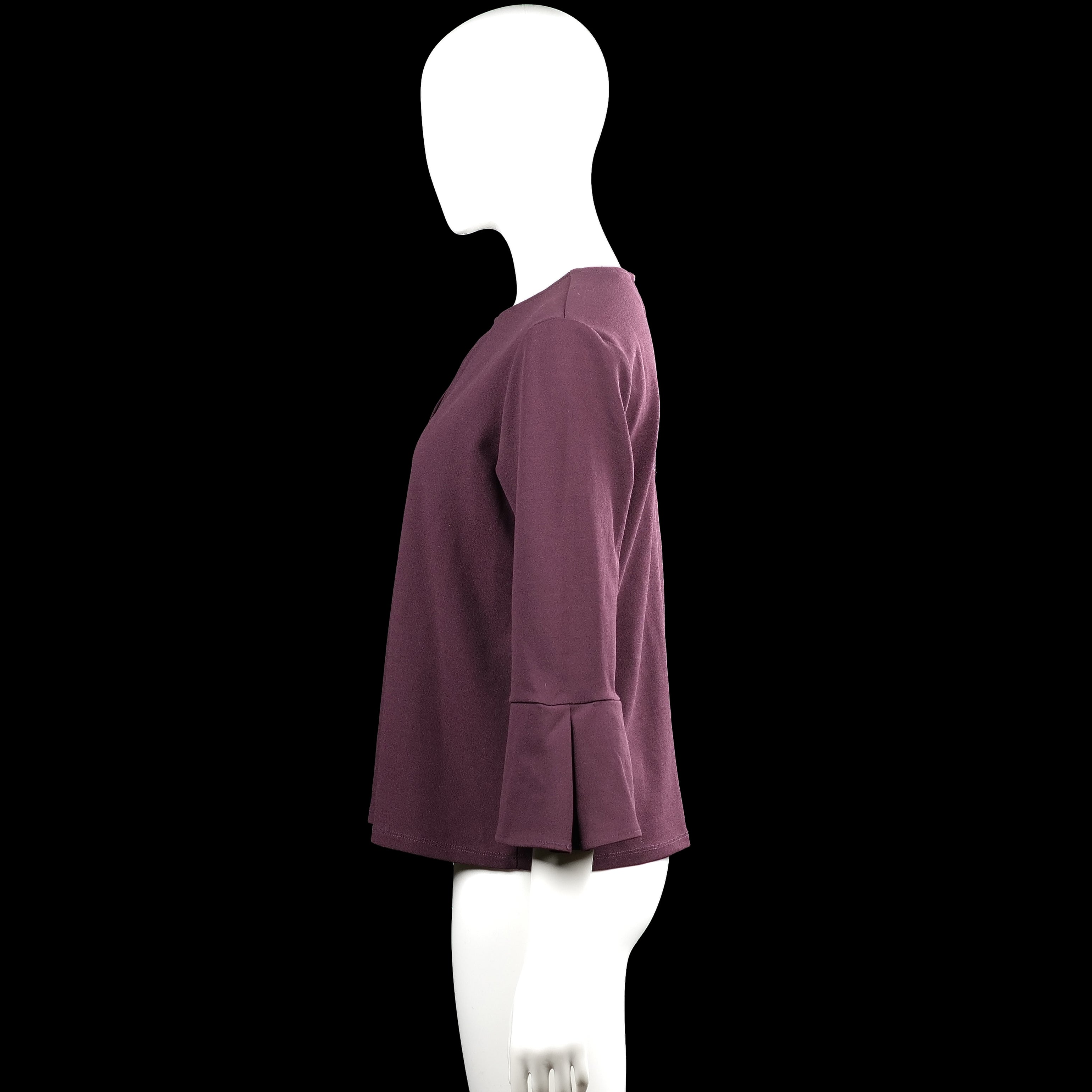 Long-sleeve top - Purple - Size S