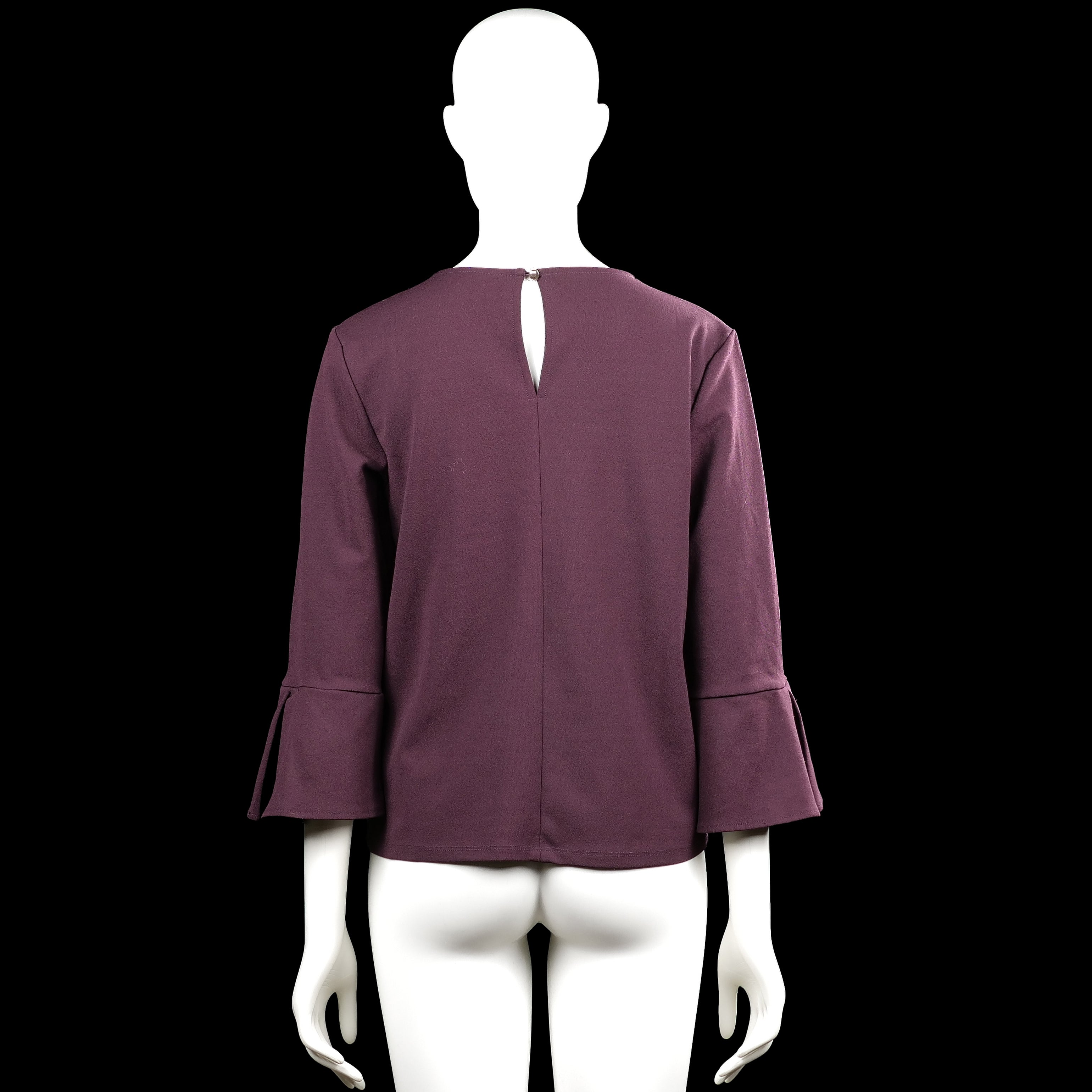Long-sleeve top - Purple - Size S