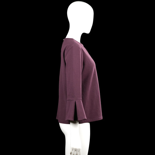 Long-sleeve top - Purple - Size S