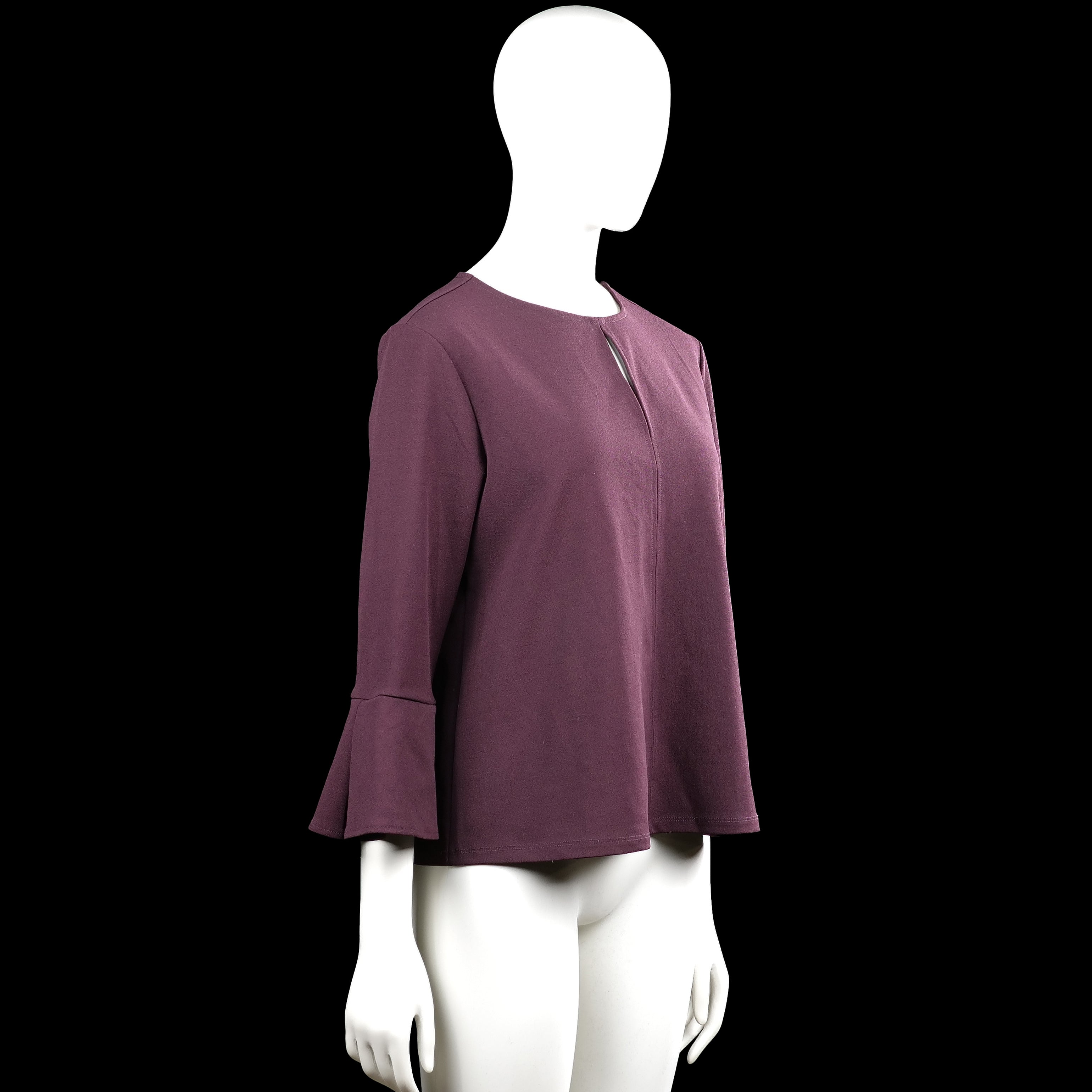 Long-sleeve top - Purple - Size S