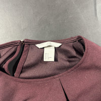 Long-sleeve top - Purple - Size S