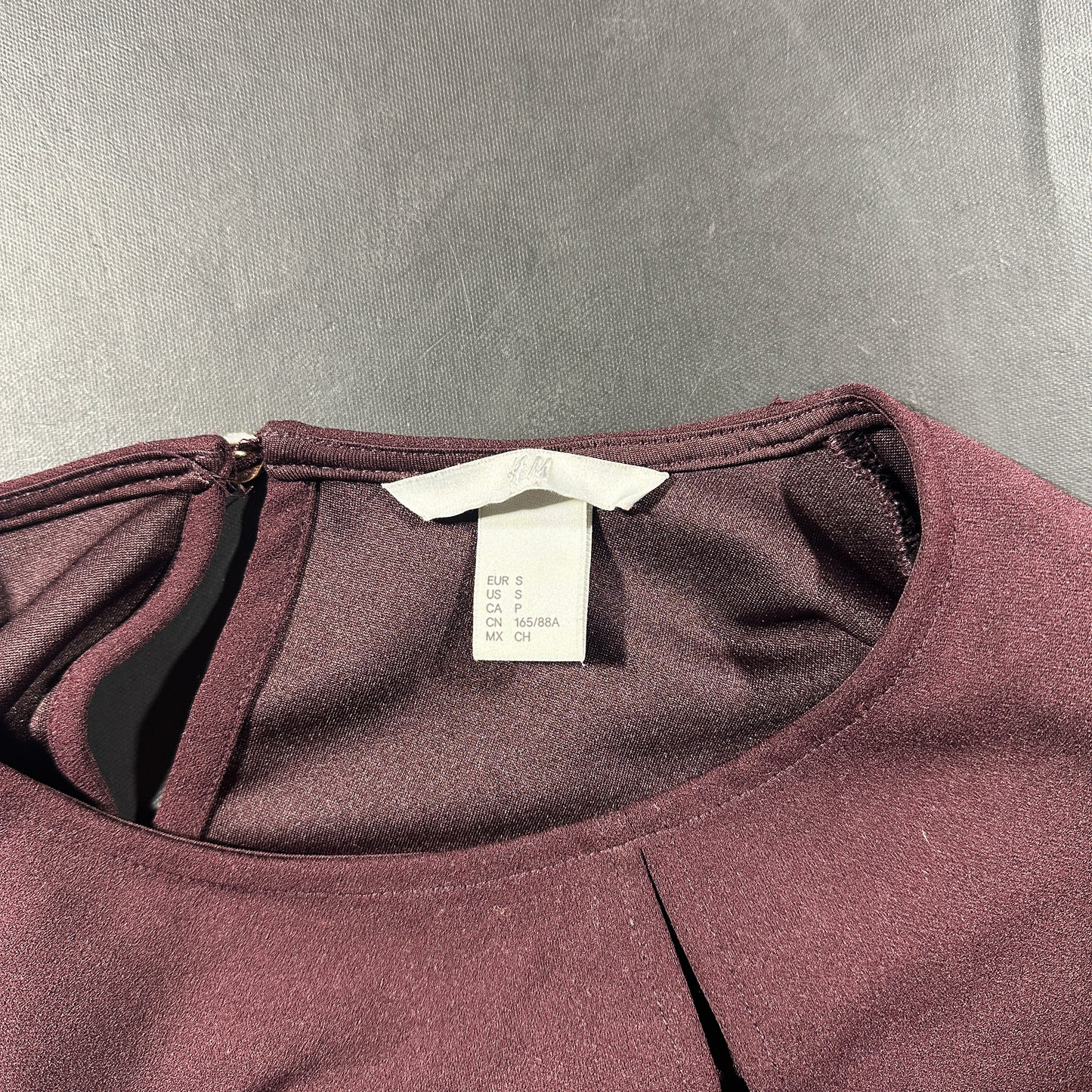 Long-sleeve top - Purple - Size S