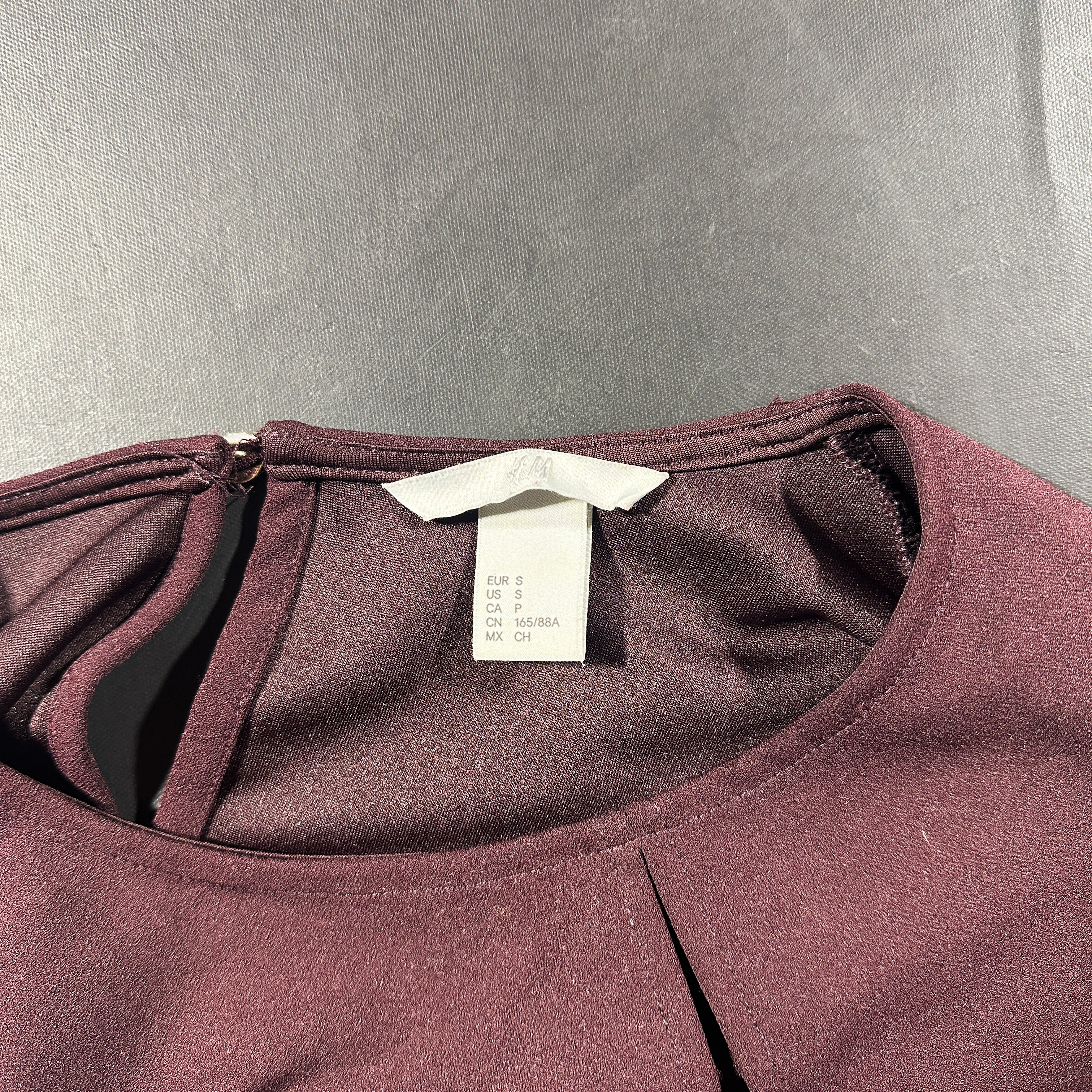 Long-sleeve top - Purple - Size S