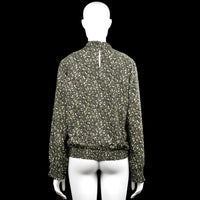 Blouse - Olive & White - Size 40