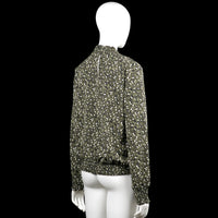 Blouse - Olive & White - Size 40