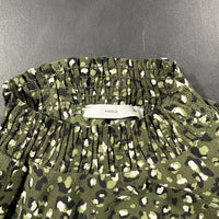 Blouse - Olive & White - Size 40